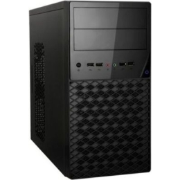 Корпус ExeGate EX284032RUS Minitower BA-203U Black, mATX, , 2*USB+1*USB3.0, Audio