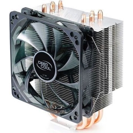 Кулер Deepcool GAMMAXX 400 Blue Basic Soc-AM4/1151/1200/1700 4-pin 18-30dB Al+Cu 130W 640gr LED Ret