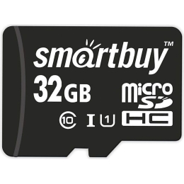 Карта флэш-памяти MicroSD 32 Гб Smart Buy без SD адаптера (class 10) LE