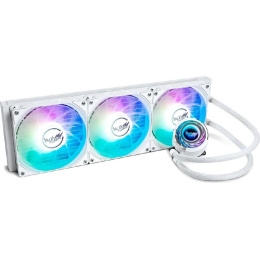 СВО Valkyrie Jarn 420 ARGB White (C420W-RGB) / 3x140mm ARGB fans, 500-2150RPM, 105CFM, 32.2dBA, 300W TDP