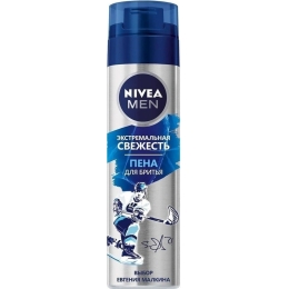 Пена для бритья Nivea Men Экстремальная свежесть с ментолом 200 мл (4005808223169)