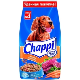 Сухой корм для собак Chappi мясное изобилие 15 кг (5000159380850)