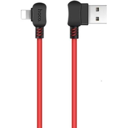 Кабель Lightning HOCO X19 Enjoy cable red-black