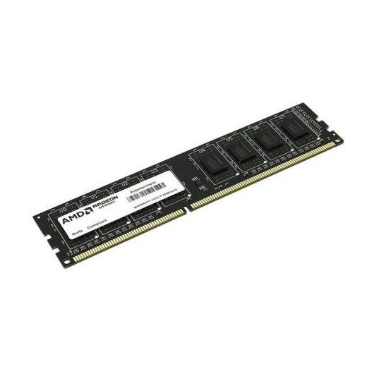 ОЗУ AMD Radeon R5 Entertainment Series Black R538G1601U2SL-UO DIMM DDR3L 8GB 1600 Non-ECC, CL9, 1.35V, Bulk