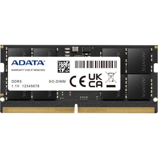 ОЗУ ADATA (AD5S480016G-S) SODIMM DDR5 16GB 4800 1x16 ГБ