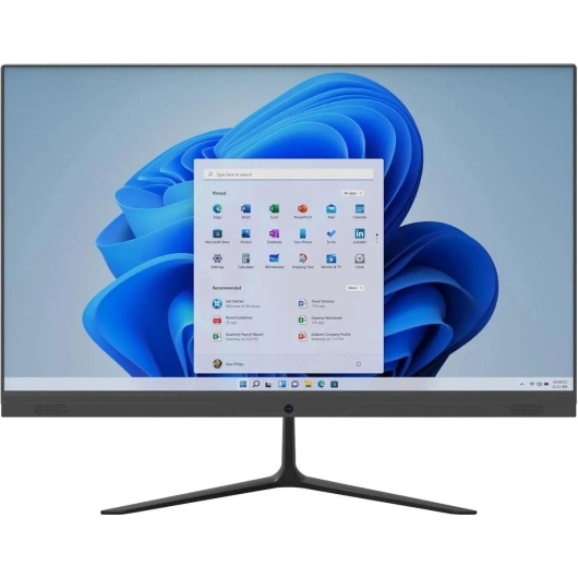 Моноблок IRU P233 (1971915) 23.8" Full HD i3 1005G1 (3.6) 8Gb SSD256Gb noOS GbitEth WiFi BT 120W Cam черный