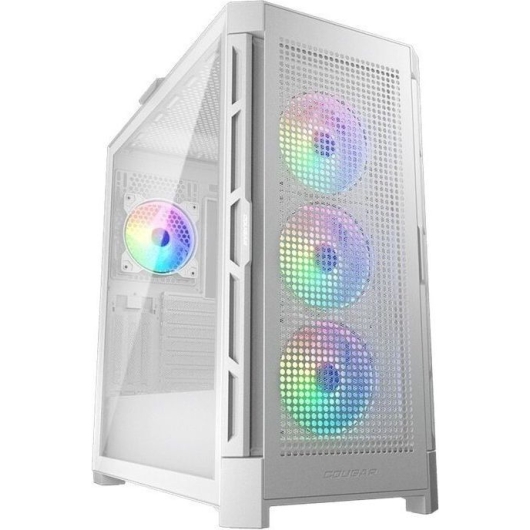 Корпус Cougar Airface Pro RGB White, 4х120mm ARGB Fan, ARGB Fan Hub, без БП, белый, E-ATX