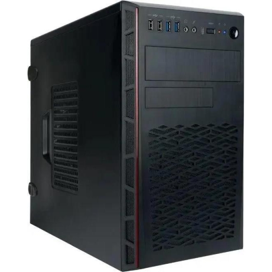 Корпус Inwin EMR065BL (6193033) черный без БП mATX 2xUSB2.0 2xUSB3.0 audio