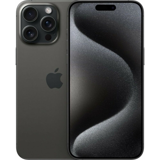 Смартфон Apple Iphone 15 Pro Max 1TB Black A3108 MU2X3ZA/A