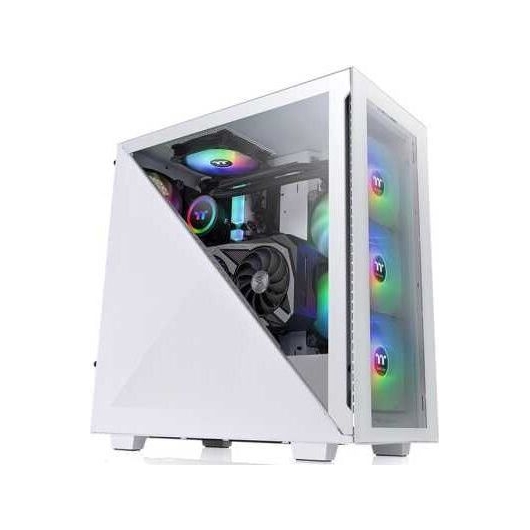 Корпус Thermaltake Divider 300 TG ARGB CA-1S2-00M6WN-01 белый без БП ATX 2x120mm 2xUSB3.0 audio front door bott PSU