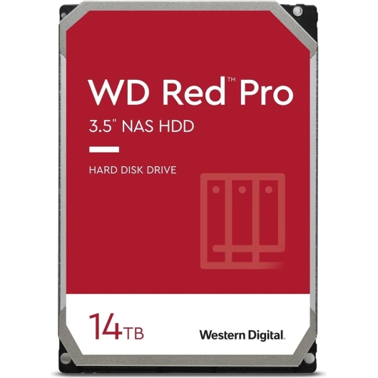 HDD WD Red Pro WD142KFGX SATA-III 14TB NAS (7200rpm) 512Mb 3.5"