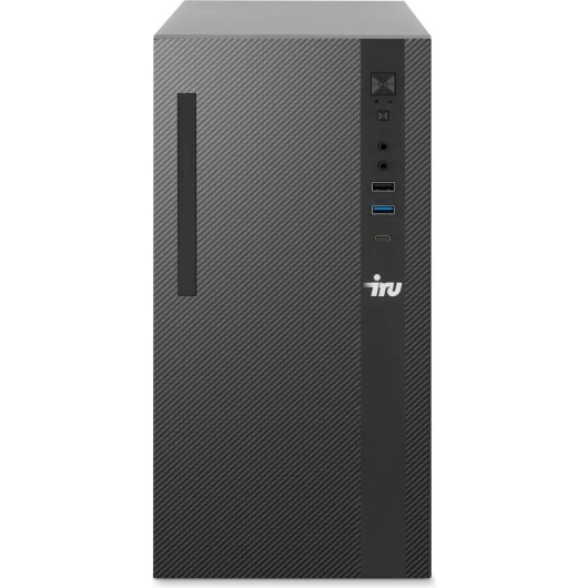 ПК iRU 310SC (1969049) Intel Core i3 12100, DDR4 8ГБ, 256ГБ(SSD), Intel UHD Graphics 730, Windows 11 Professional, черный