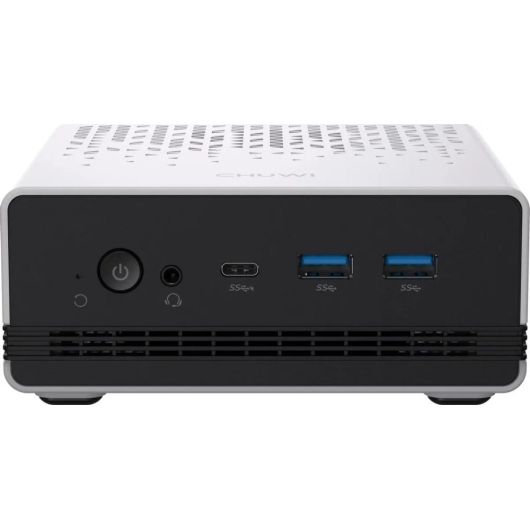 Неттоп Chuwi Ubox CWI604H AMD Ryzen 5 6600H(3.3Ghz)/16384Mb/512PCISSDGb/Int:AMD Radeon/BT/WiFi/war 1y/1.35kg/Iron Gray/Win11Home + DDR5 (SODIMM MA