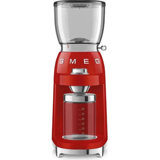 Кофемолка SMEG CGF11RDEU, красная