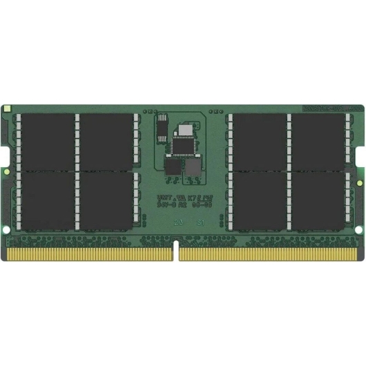 ОЗУ Kingston KVR56S46BD8-48 48GB DDR5 5600 Non-ECC Unbuffered SODIMM CL46 2RX8 1.1V 262-pin 24Gbit