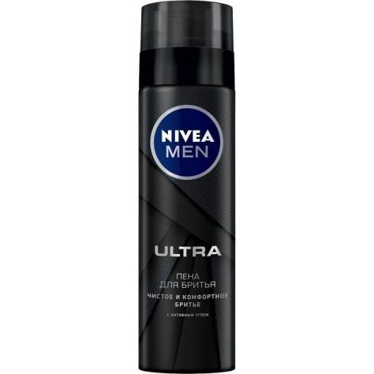 Пенка для бритья Nivea Men Ultra 200 мл (4005900497574)