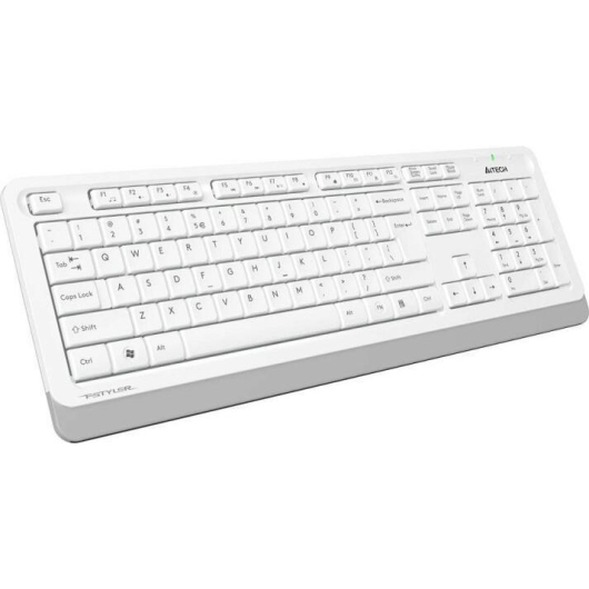 Клавиатура A4Tech Fstyler FK10 белый/серый USB FK10 WHITE