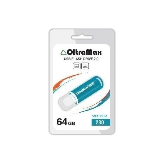 USB флэш-накопитель OLTRAMAX OM-64GB-230 св.синий