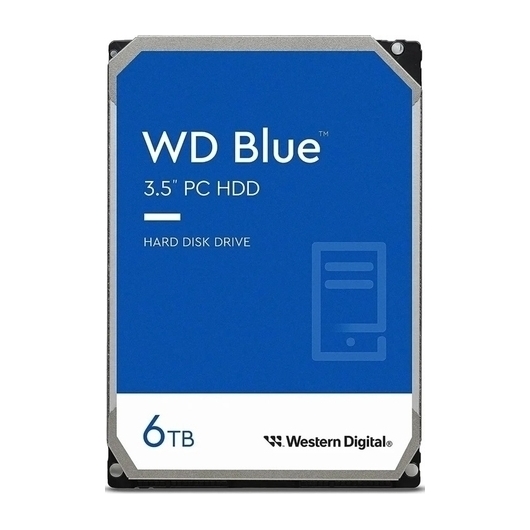 Жесткий диск 3.5' 6Тб WD Blue (WD60EZAX)